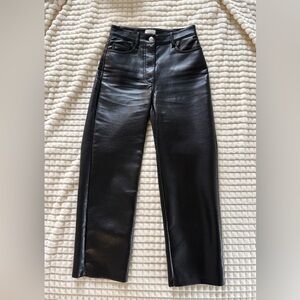 Aritzia Melina Leather Pants